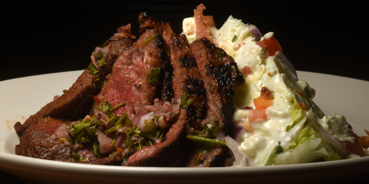 Steakhouse wedge salad