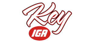 A theme logo of Key IGA