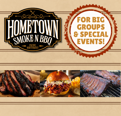 Hometown Smoke N BBQ for Big Groups & Special Events!